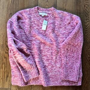 BRAND NEW! With tags pink marbled sweater